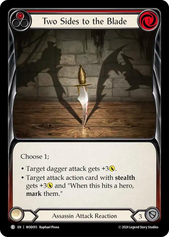 Two Sides to the Blade [WOD015] (The Hunted Arakni, Web of Deceit Blitz Deck) | Webway Games