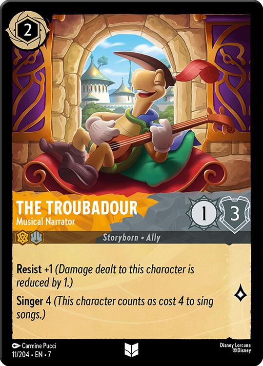 The Troubadour - Musical Narrator (11/204) [Archazia's Island] | Webway Games