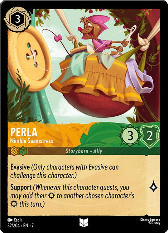 Perla - Nimble Seamstress (32/204) [Archazia's Island] | Webway Games