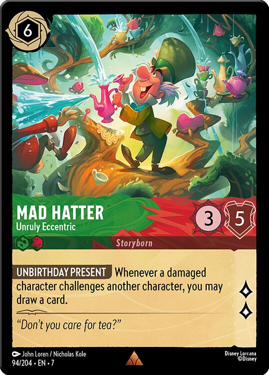 Mad Hatter - Unruly Eccentric (94/204) [Archazia's Island] | Webway Games