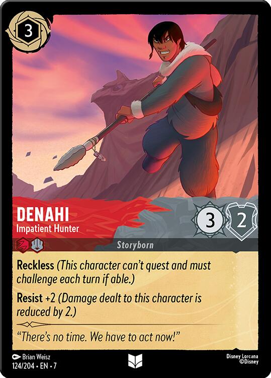 Denahi - Impatient Hunter (124/204) [Archazia's Island] | Webway Games
