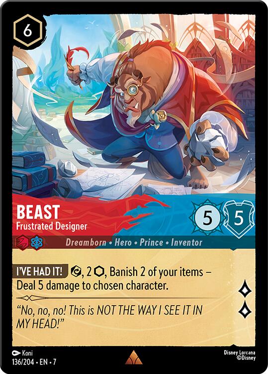 Beast - Frustrated Designer (136/204) [Archazia's Island] | Webway Games