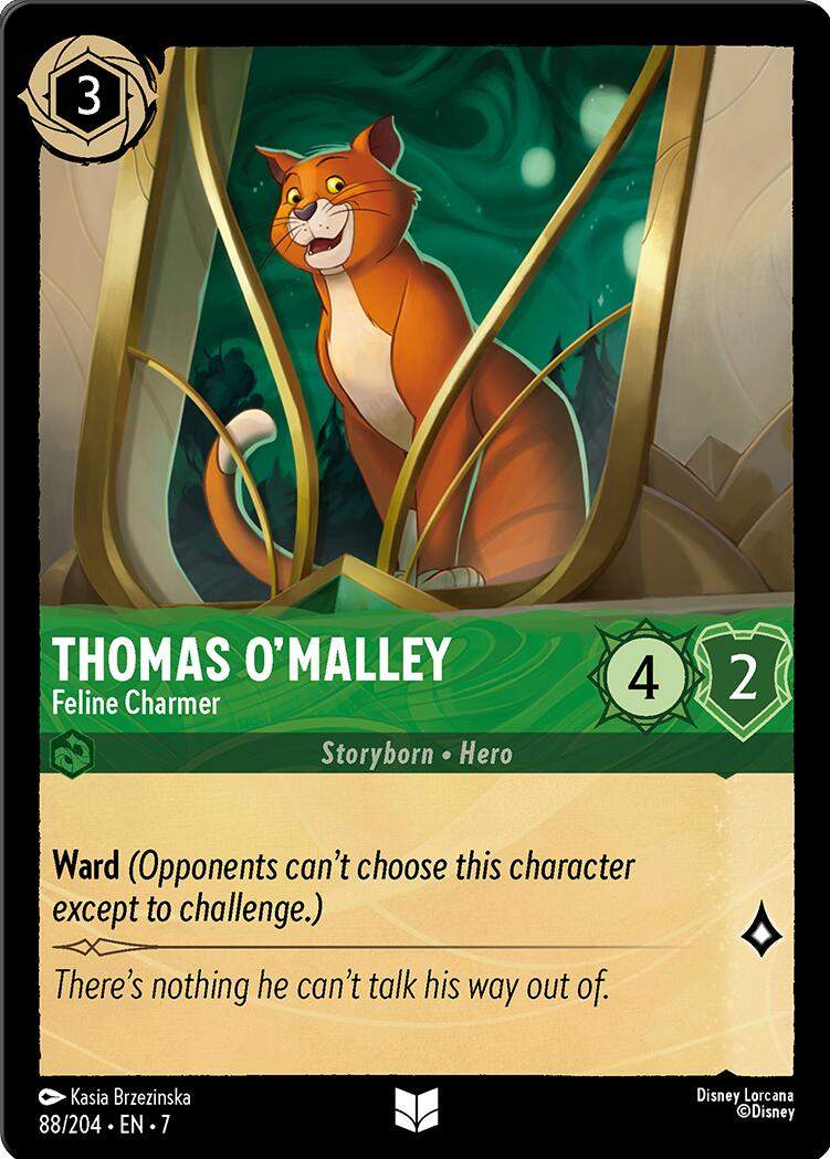 Thomas O'Malley - Feline Charmer (88/204) [Archazia's Island] | Webway Games