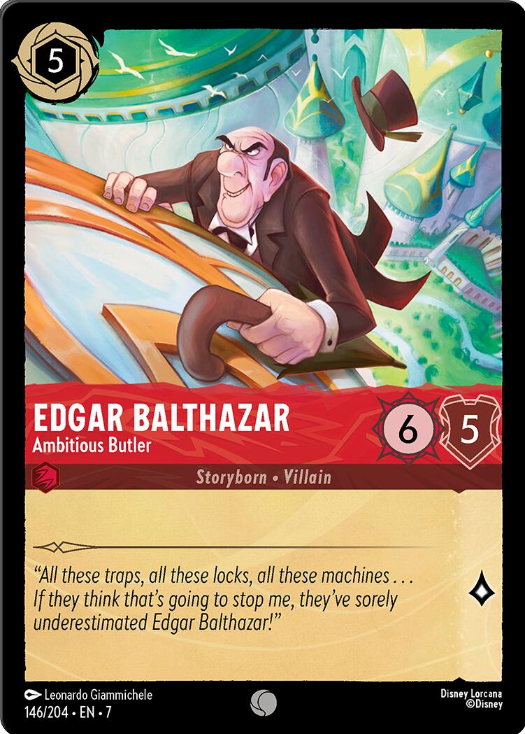 Edgar Balthazar - Ambitious Butler (146/204) [Archazia's Island] | Webway Games