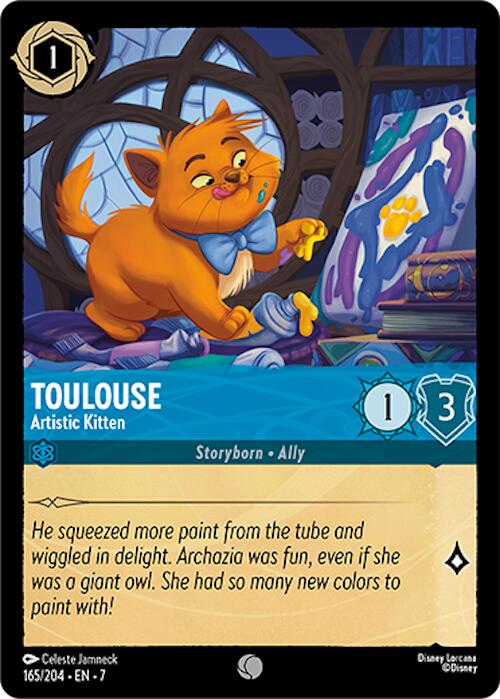 Toulouse - Artistic Kitten (165/204) [Archazia's Island] | Webway Games