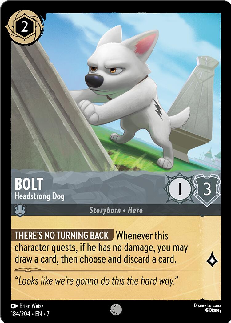 Bolt - Headstrong Dog (184/204) [Archazia's Island] | Webway Games