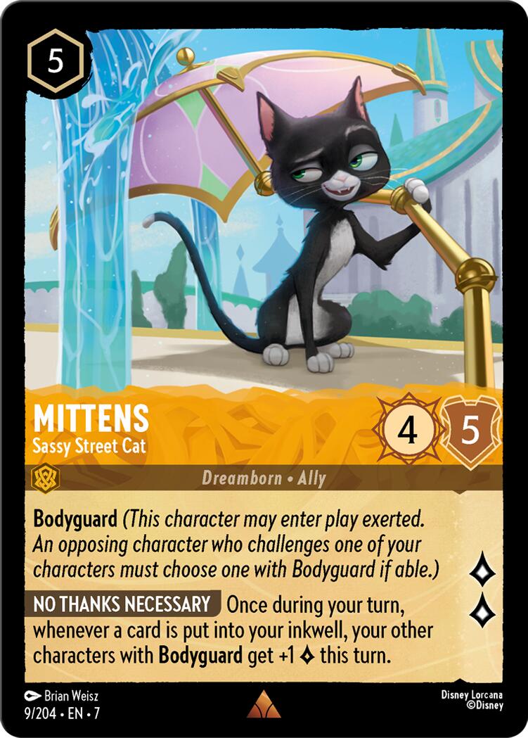 Mittens - Sassy Street Cat (9/204) [Archazia's Island] | Webway Games
