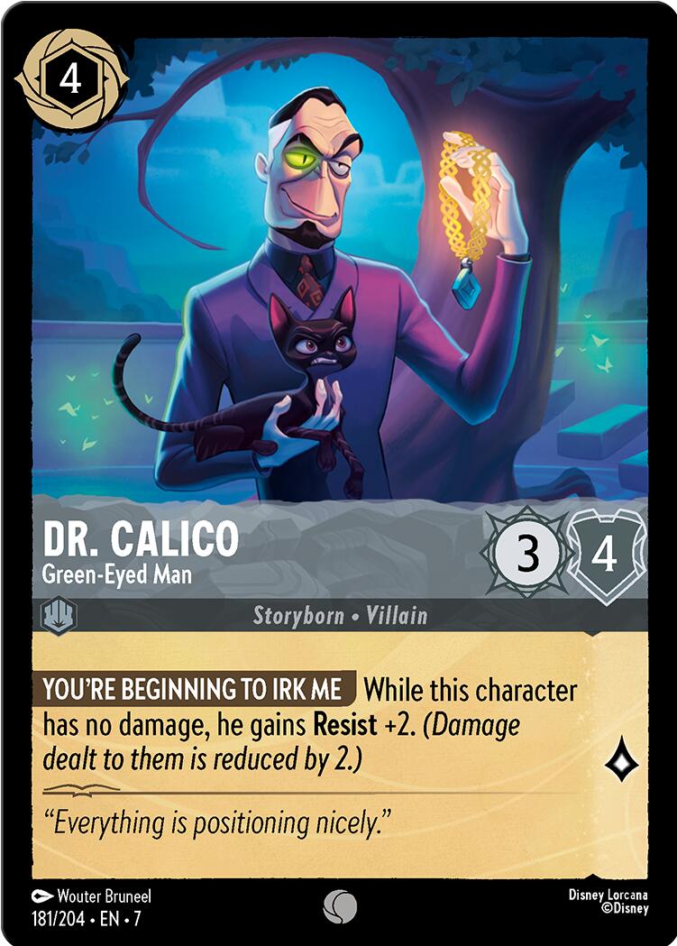 Dr. Calico - Green-Eyed Man (181/204) [Archazia's Island] | Webway Games
