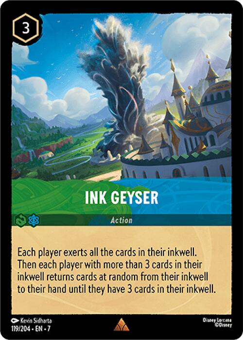 Ink Geyser (119/204) [Archazia's Island] | Webway Games