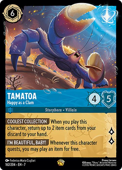 Tamatoa - Happy as a Clam (162/204) [Archazia's Island] | Webway Games