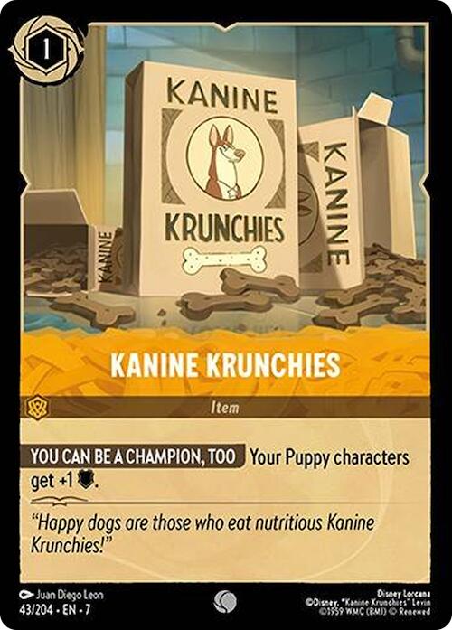 Kanine Krunchies (43/204) [Archazia's Island] | Webway Games