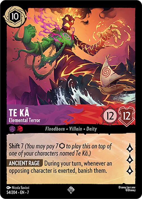 Te Ka - Elemental Terror (54/204) [Archazia's Island] | Webway Games