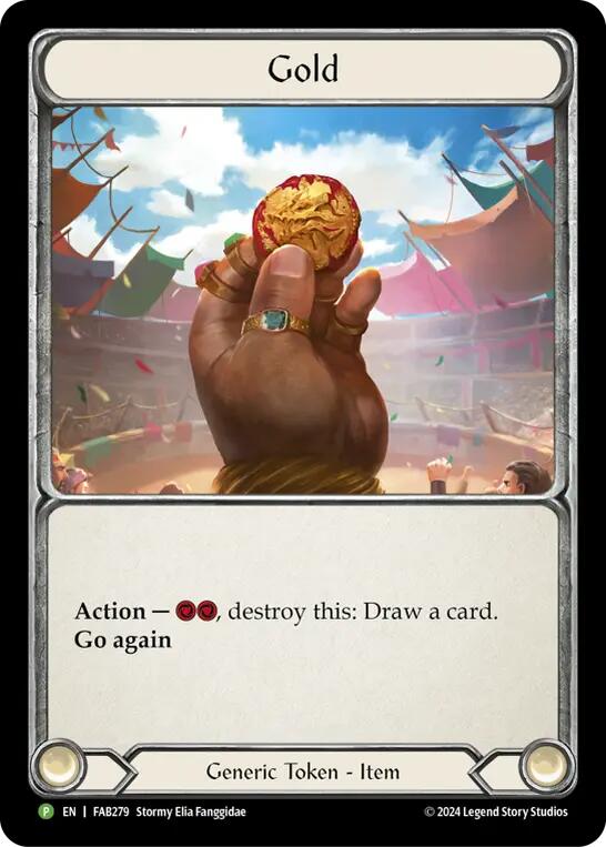 Gold [FAB279] (Promo)  Cold Foil | Webway Games