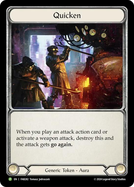 Quicken [FAB282] (Promo)  Cold Foil | Webway Games