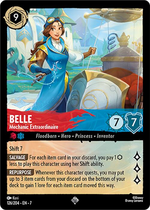 Belle - Mechanic Extraordinaire (126/204) [Archazia's Island] | Webway Games
