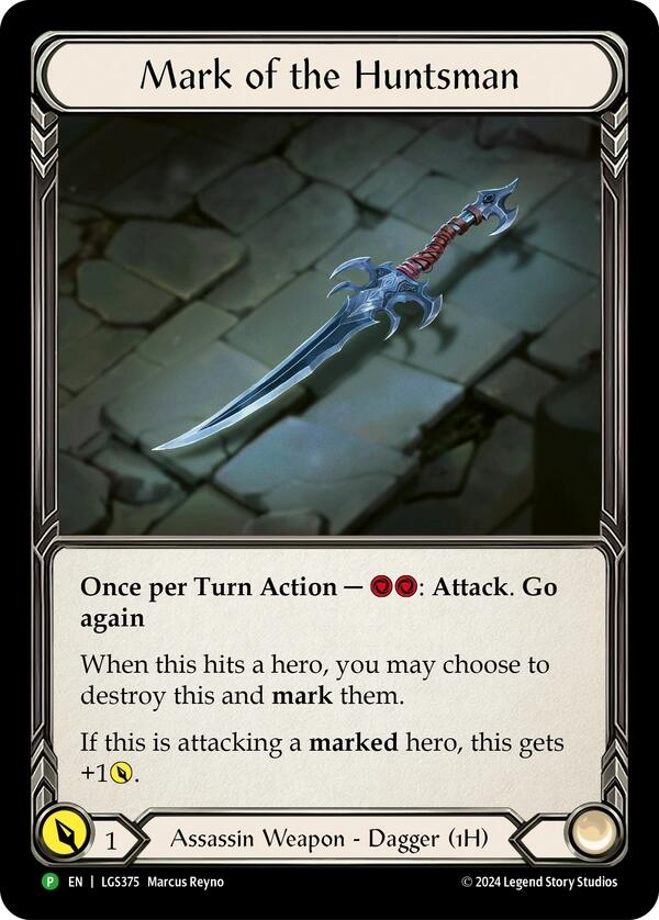 Mark of the Huntsman [LGS375] (Promo)  Rainbow Foil | Webway Games