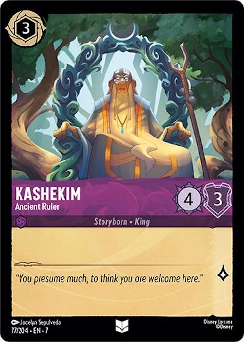 Kashekim - Ancient Ruler (77/204) [Archazia's Island] | Webway Games