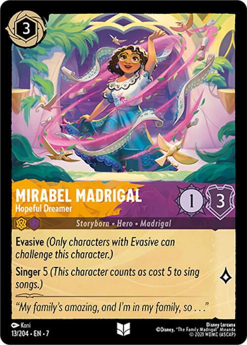 Mirabel Madrigal - Hopeful Dreamer (13/204) [Archazia's Island] | Webway Games