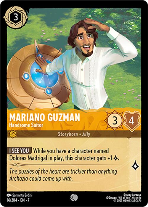 Mariano Guzman - Handsome Suitor (16/204) [Archazia's Island] | Webway Games