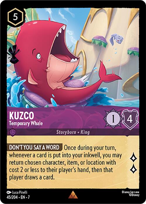 Kuzco - Temporary Whale (45/204) [Archazia's Island] | Webway Games