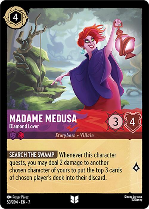Madame Medusa - Diamond Lover (53/204) [Archazia's Island] | Webway Games