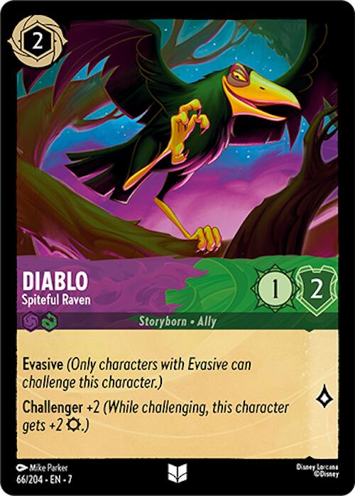 Diablo - Spiteful Raven (66/204) [Archazia's Island] | Webway Games