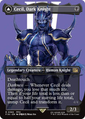 Cecil, Dark Knight // Cecil, Redeemed Paladin (Borderless) [FINAL FANTASY] | Webway Games