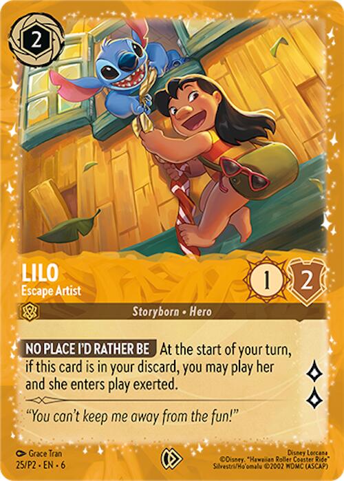 Lilo - Escape Artist (25) [Promo Cards] | Webway Games