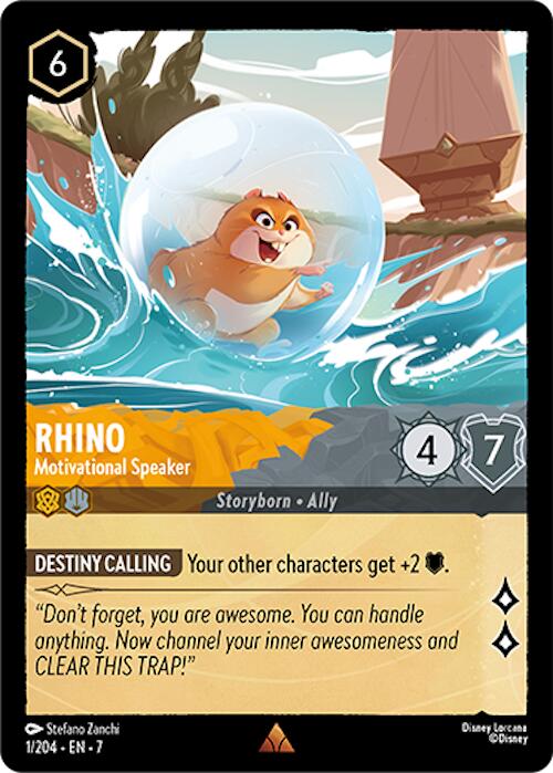 Rhino - Motivational Speaker (1/204) [Archazia's Island] | Webway Games