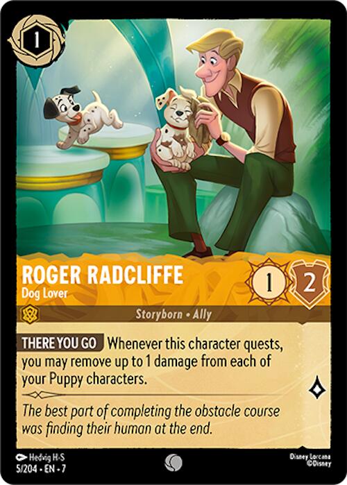 Roger Radcliffe - Dog Lover (5/204) [Archazia's Island] | Webway Games