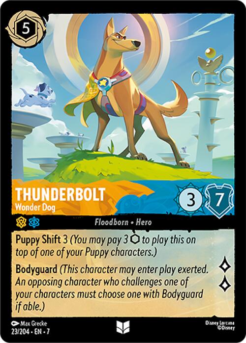 Thunderbolt - Wonder Dog (23/204) [Archazia's Island] | Webway Games