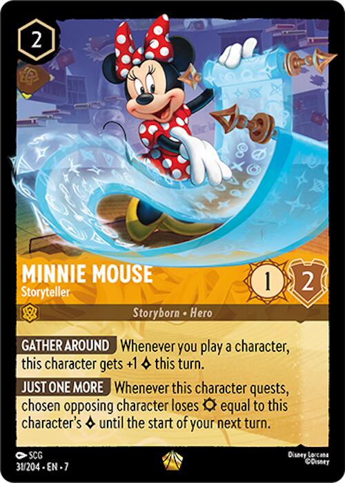 Minnie Mouse - Storyteller (31/204) [Archazia's Island] | Webway Games