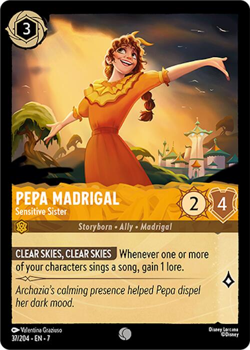 Pepa Madrigal - Sensitive Sister (37/204) [Archazia's Island] | Webway Games