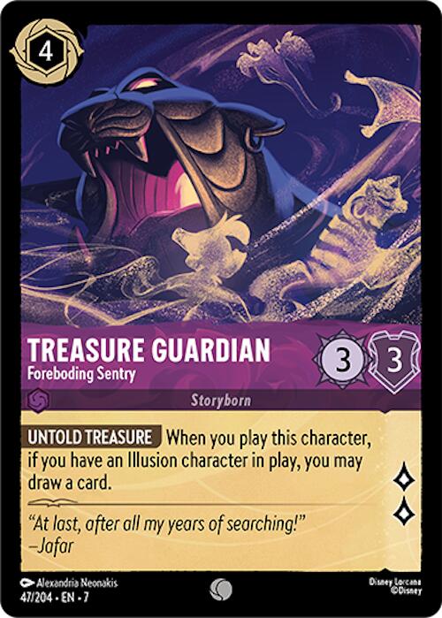 Treasure Guardian - Foreboding Sentry (47/204) [Archazia's Island] | Webway Games