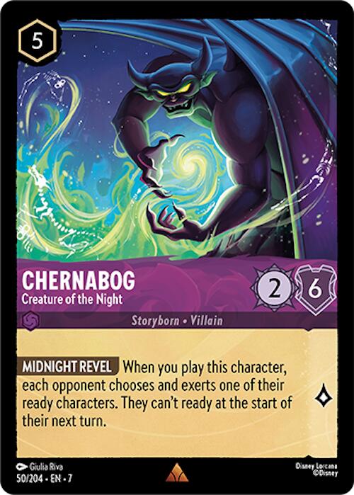 Chernabog - Creature of the Night (50/204) [Archazia's Island] | Webway Games