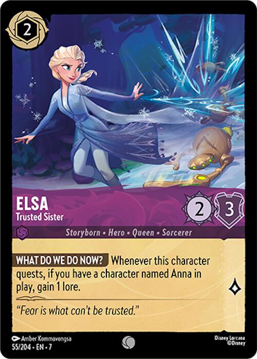 Elsa - Trusted Sister (55/204) [Archazia's Island] | Webway Games