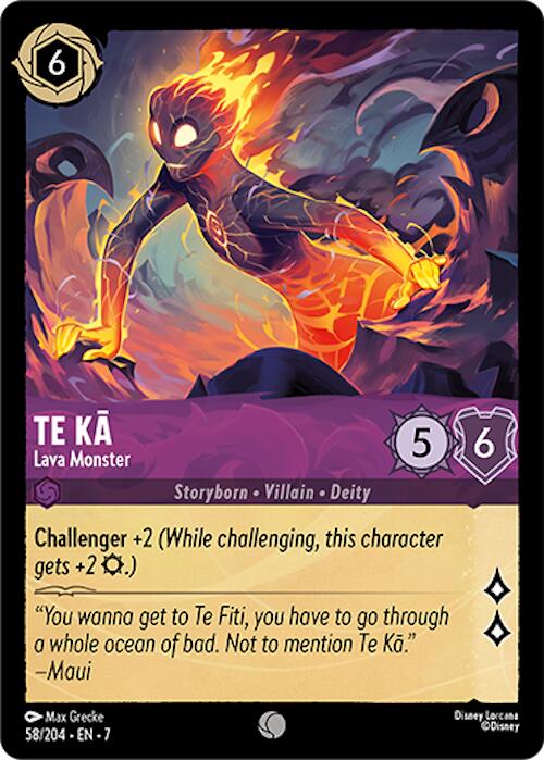 Te Ka - Lava Monster (58/204) [Archazia's Island] | Webway Games