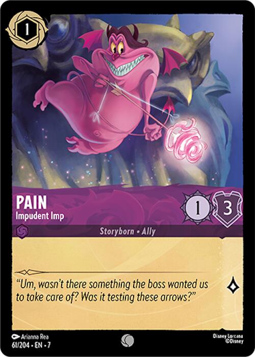 Pain - Impudent Imp (61/204) [Archazia's Island] | Webway Games