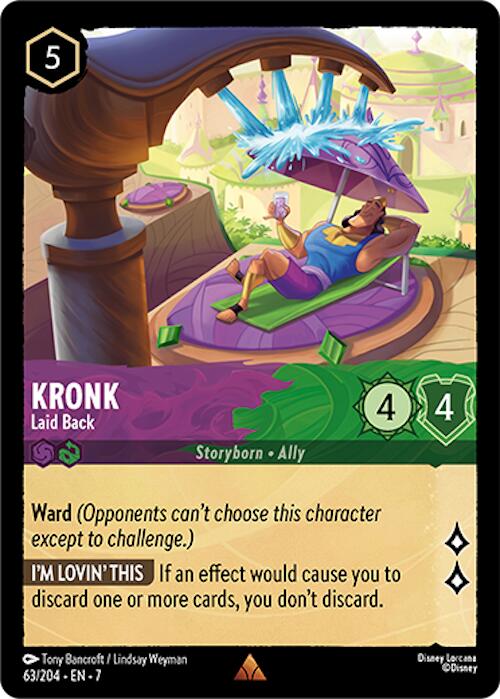 Kronk - Laid Back (63/204) [Archazia's Island] | Webway Games