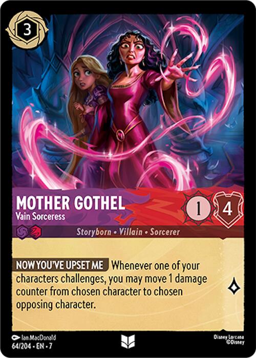 Mother Gothel - Vain Sorceress (64/204) [Archazia's Island] | Webway Games