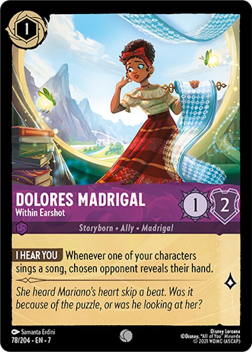 Dolores Madrigal - Within Earshot (78/204) [Archazia's Island] | Webway Games
