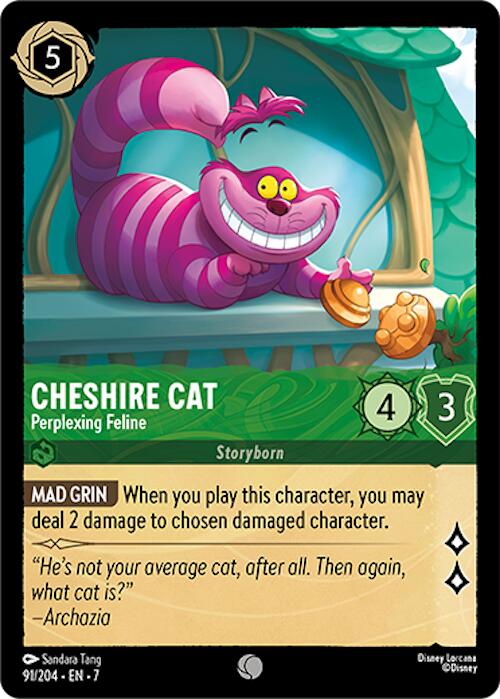 Cheshire Cat - Perplexing Feline (91/204) [Archazia's Island] | Webway Games