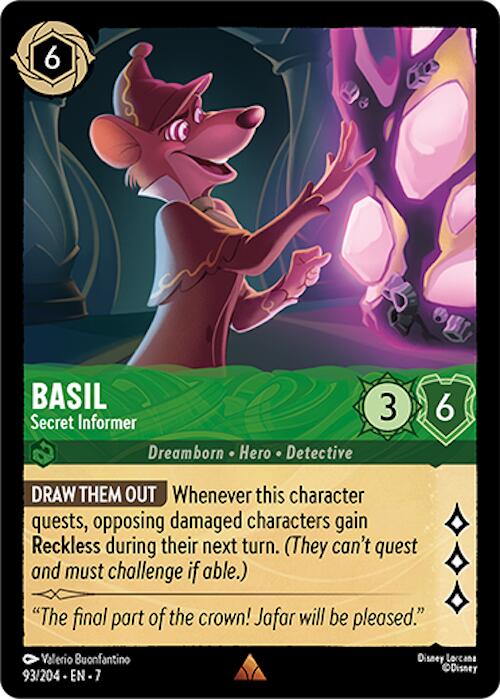 Basil - Secret Informer (93/204) [Archazia's Island] | Webway Games