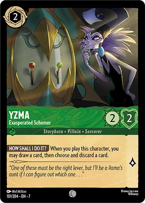 Yzma - Exasperated Schemer (101/204) [Archazia's Island] | Webway Games