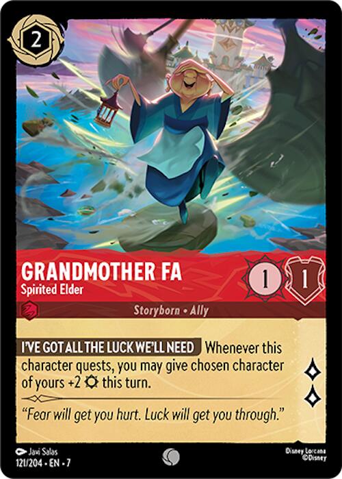 Grandmother Fa - Spirited Elder (121/204) [Archazia's Island] | Webway Games