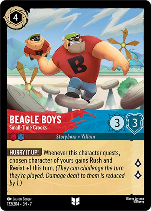 Beagle Boys - Small-Time Crooks (132/204) [Archazia's Island] | Webway Games