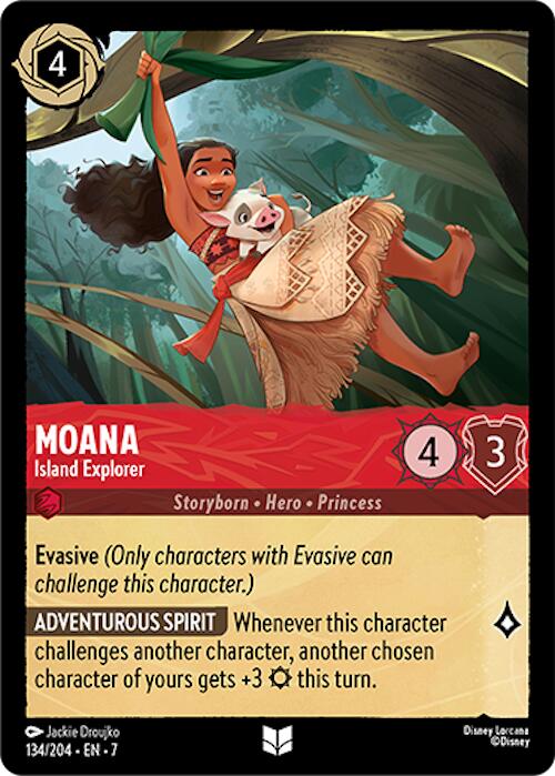 Moana - Island Explorer (134/204) [Archazia's Island] | Webway Games