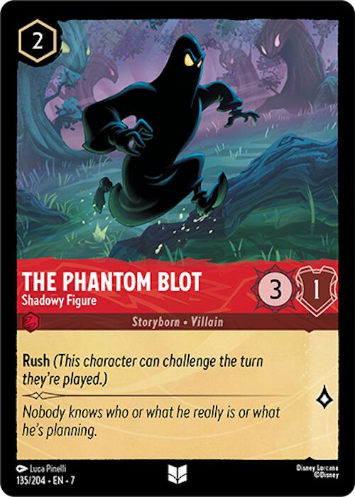 The Phantom Blot - Shadowy Figure (135/204) [Archazia's Island] | Webway Games