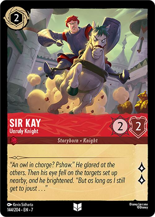 Sir Kay - Unruly Knight (144/204) [Archazia's Island] | Webway Games