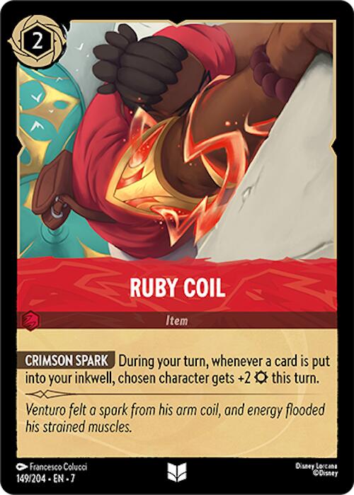 Ruby Coil (149/204) [Archazia's Island] | Webway Games